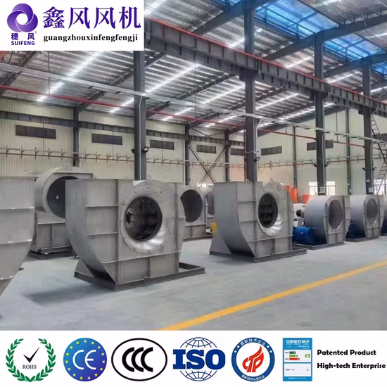 Chine API Standard 673 380V ventilateur industriel petit ventilateur centrifuge haute pression pour plaque de ciment prix du ventilateur à turbine incurvée vers l'arrière