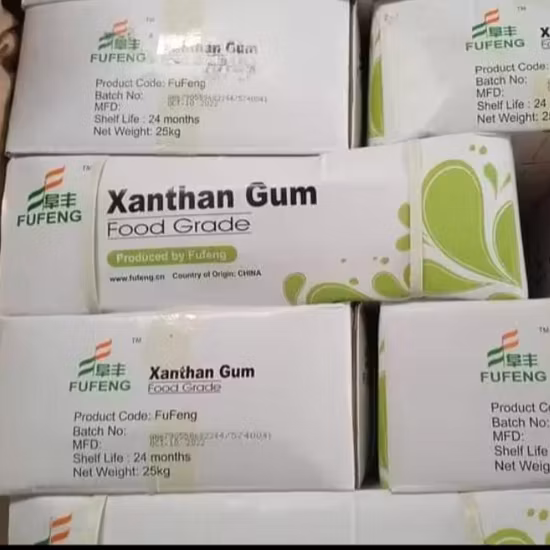 Gomme de xanthane de qualité API 13A de produits chimiques de haute qualité pour le forage de champs pétrolifères