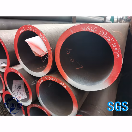 Ligne de haute qualité ASTM A106 SAE 1020 API 5L chaudière haute pression laminée à chaud à froid tuyau en acier au carbone sans soudure prix par mètre pour le transport de produits chimiques